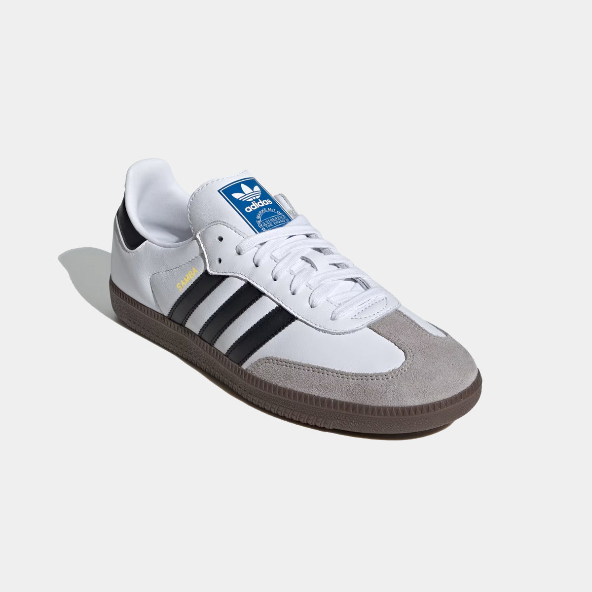 Adidas Samba OG White Unisex Shoes having Black Strips