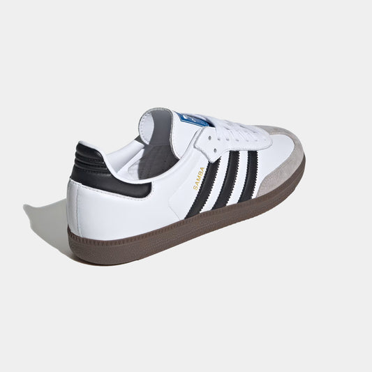 Adidas Samba OG White Unisex Shoes having Black Strips