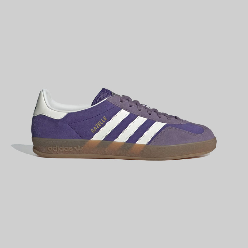 Adidas Originals Men’s Gazelle Indoor Trainers – Deep Purple