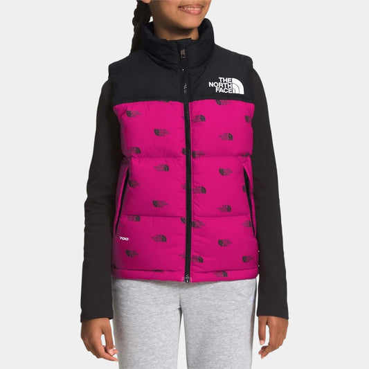 The North Face 1996 Retro Vest Jacket in Pink for Kids