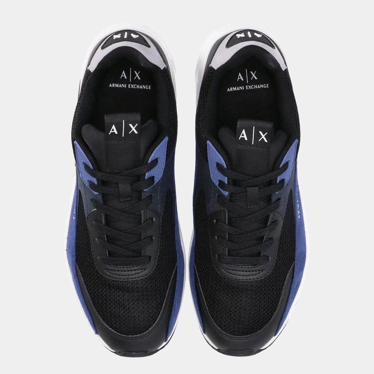 Armani Exchange AX Trainer Shoes for Men in Blue
