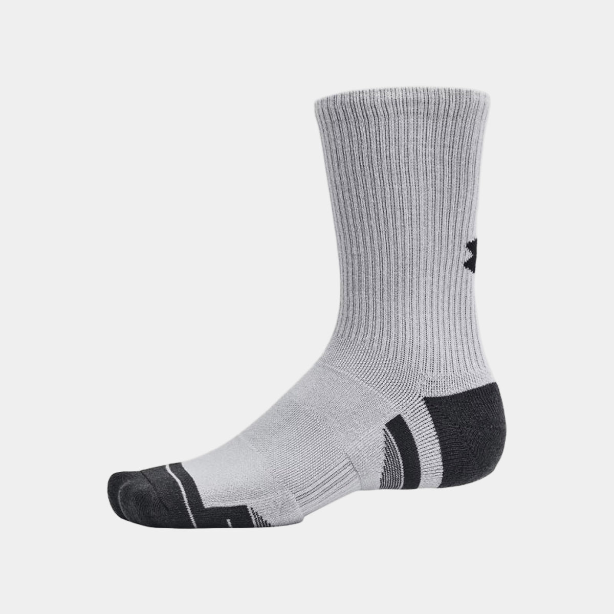Under Armour Tech Quarter Training Socks in Gray