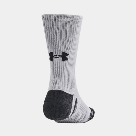 Under Armour Tech Quarter Training Socks in Gray
