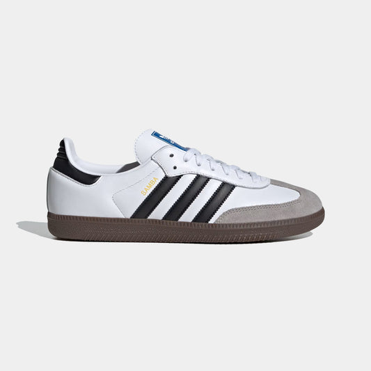 Adidas Samba OG White Unisex Shoes having Black Strips