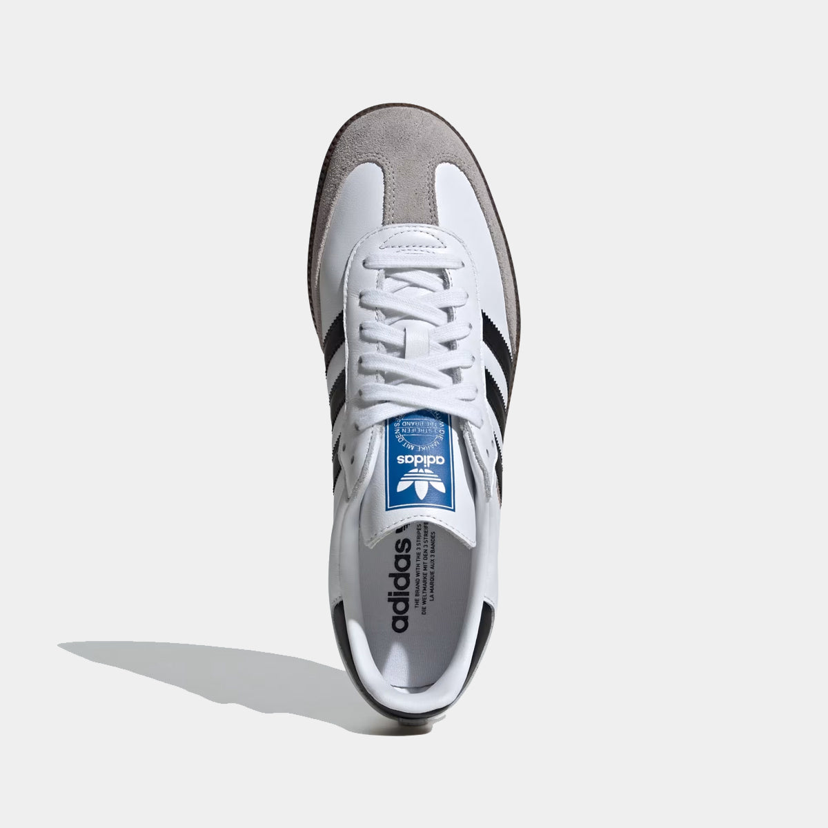 Adidas Samba OG White Unisex Shoes having Black Strips