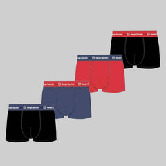 Sergio Tacchini Men’s 4-Pack Boxer Shorts