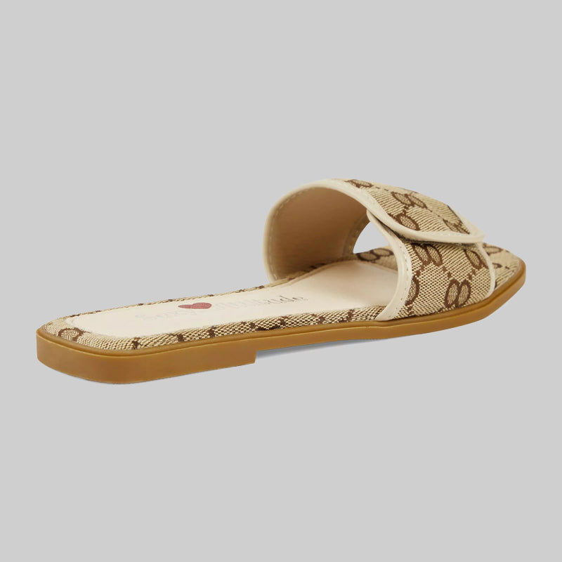 Where’s That From Women’s Adjustable Strap Flat Sandals