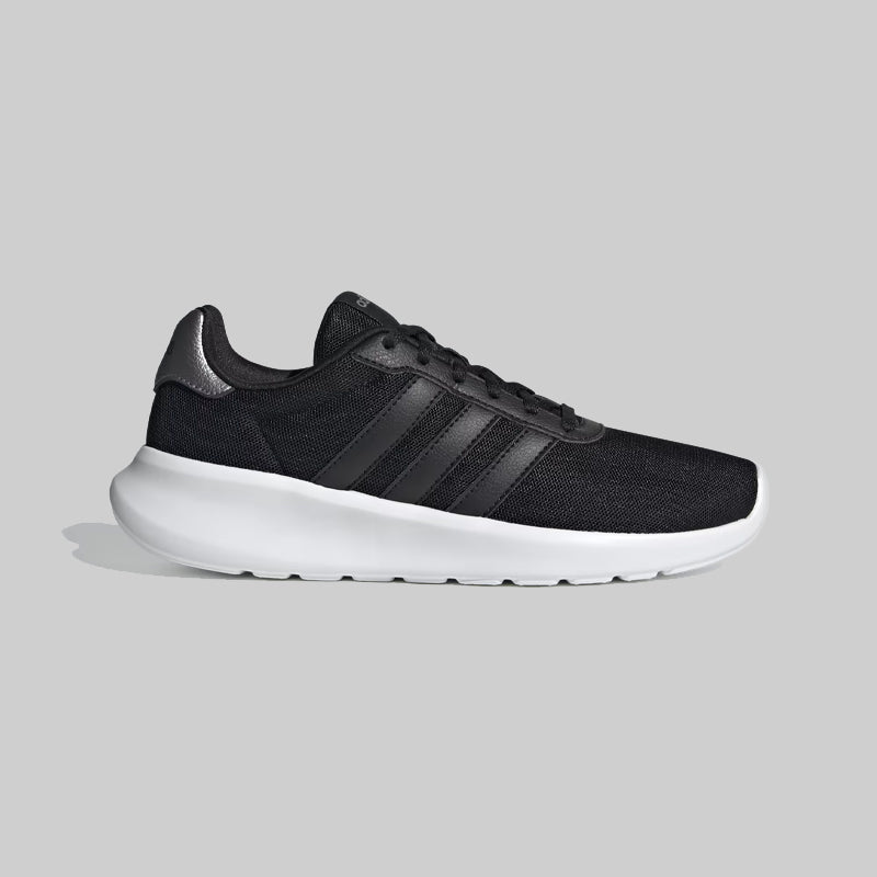 Adidas Women’s Lite Racer 3.0 Sneakers – Black & White