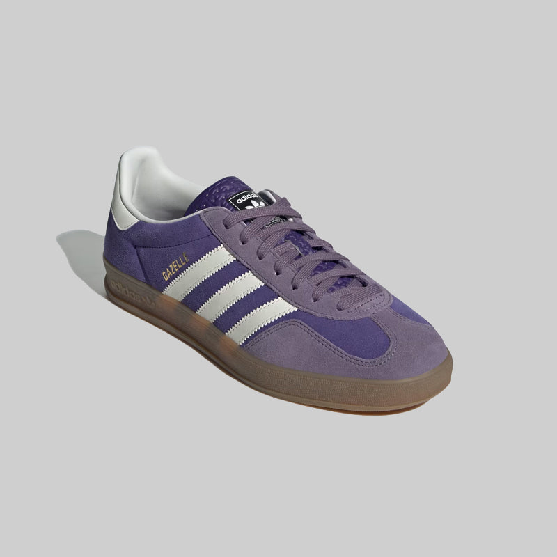Adidas Originals Men’s Gazelle Indoor Trainers – Deep Purple