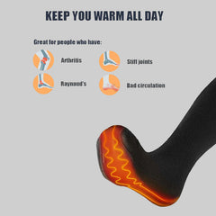 Unisex Rechargeable Electric Heated Socks