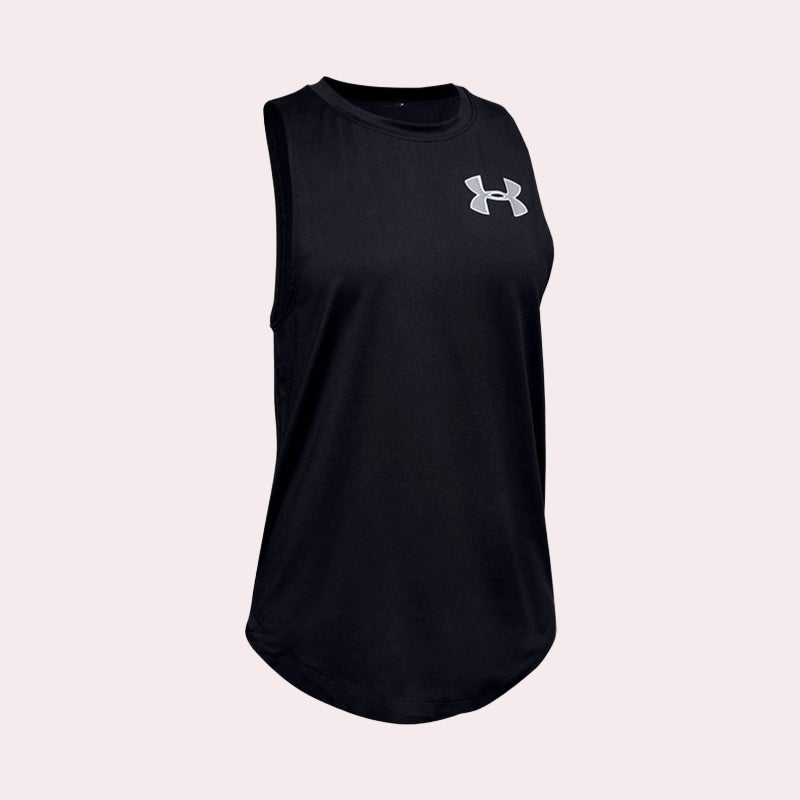 Girls' Under Armour HeatGear® Tank Top - Black