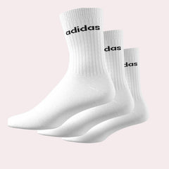 Adidas Neo Unisex Mid-Calf Socks – (3 Pack)