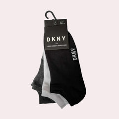 DKNY Women's Trainer Liner Ankle Socks