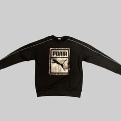 Puma Chains Crew Neck Sweatshirt - Black