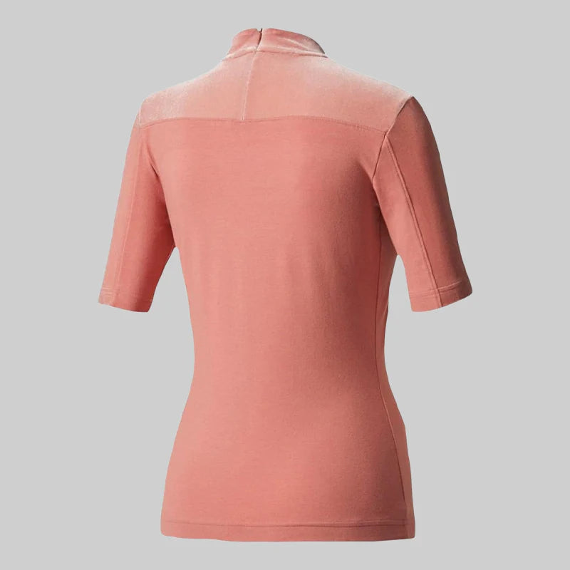 Adidas Originals Women Velvet Vibes High Neck T-Shirt