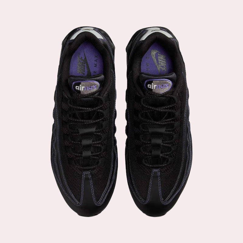 Nike Air Max 95 Big Bubble Black Purple Shoes