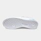 Nike Air Force 1 ’07 Low Men’s Trainers in White Having Blue Swoosh