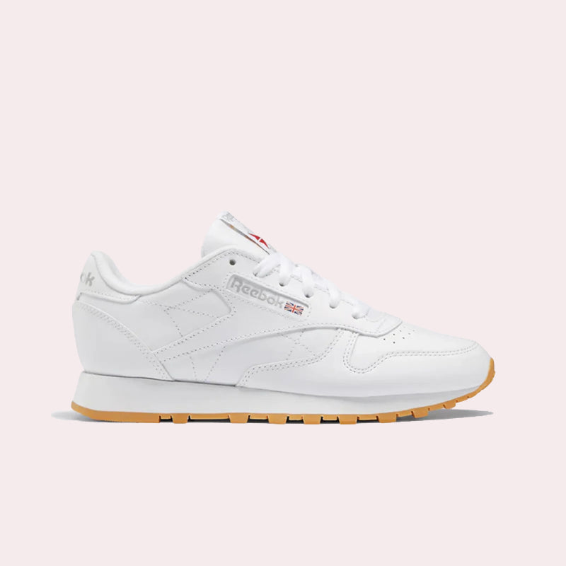 Reebok Classic Leather Shoes - White/Grey/Gum