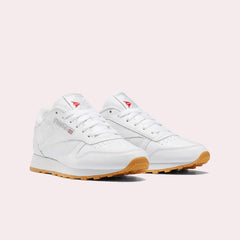 Reebok Classic Leather Shoes - White/Grey/Gum