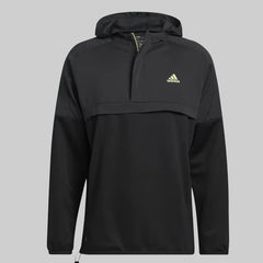 Adidas Primeblue 1/4-Zip Golf Hoodie - Black