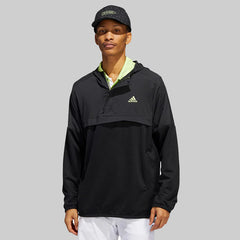 Adidas Primeblue 1/4-Zip Golf Hoodie - Black