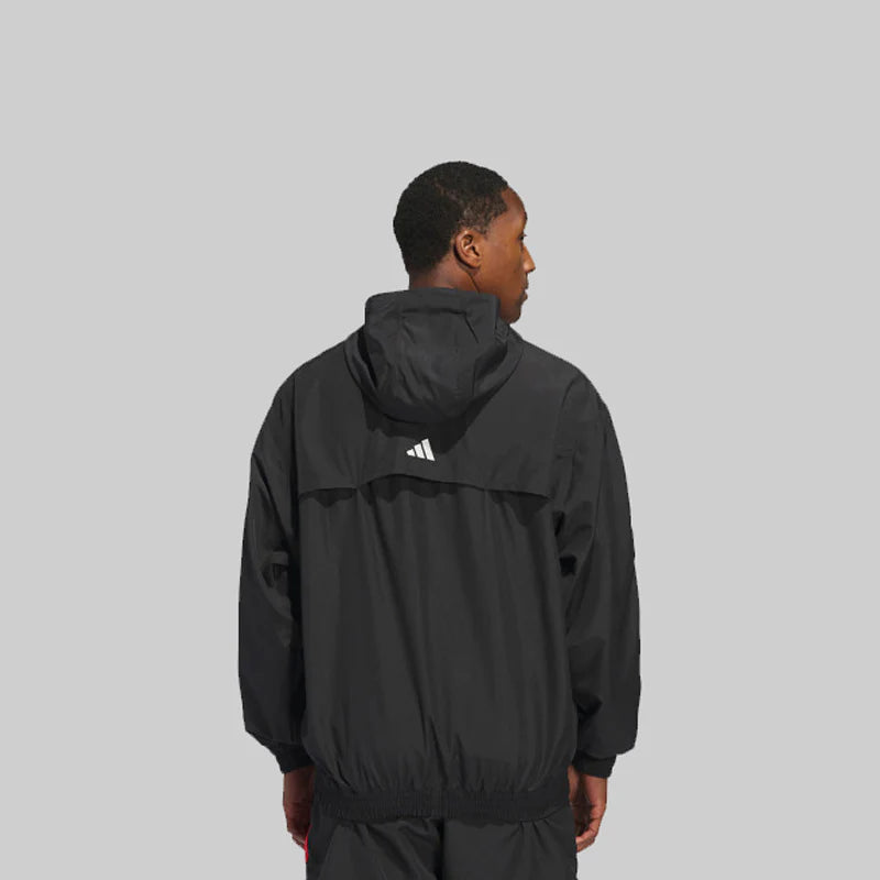 Adidas Primeblue 1/4-Zip Golf Hoodie - Black