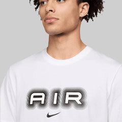 Nike Swoosh Air Graphic T-Shirt - White/Gray