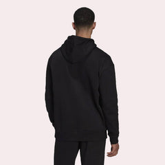 Adidas Feelvivid Cotton Fleece Drop Shoulder Hoodie - Black