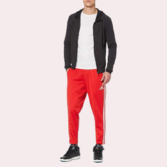 Adidas Marquee 3 Stripe Red Pants