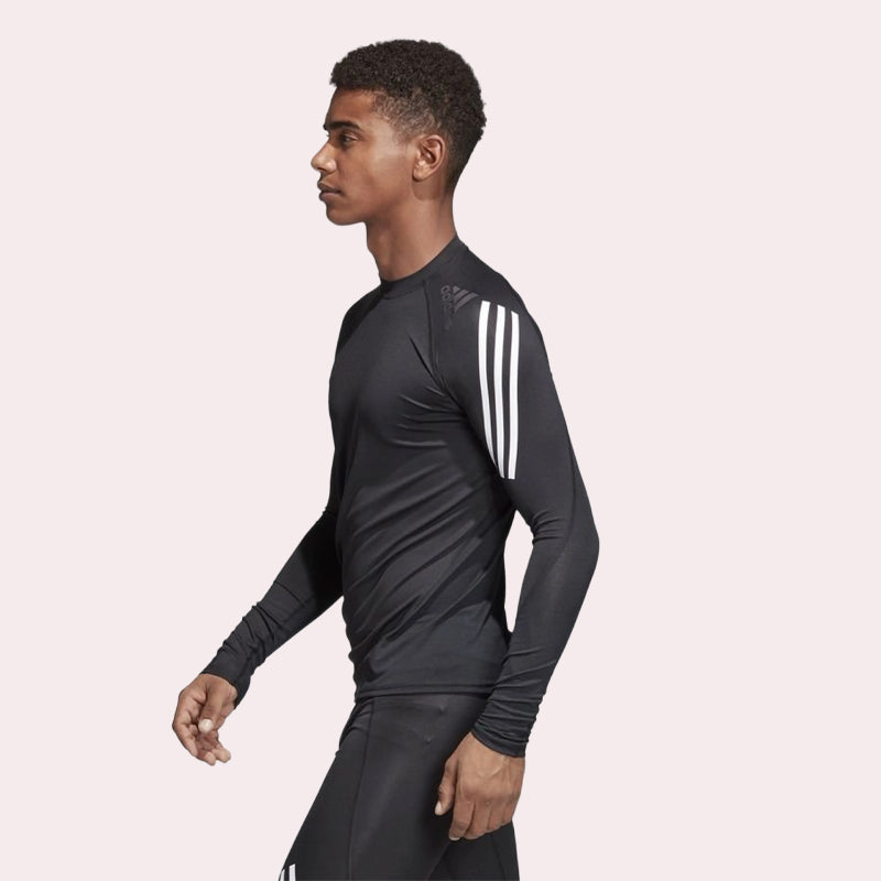 Adidas Ask Spr Ls 3s Long Sleeved T-shirt - Black