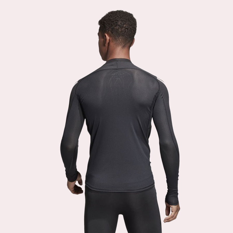 Adidas Alphaskin Sport 3-Stripes Long Sleve Jersey