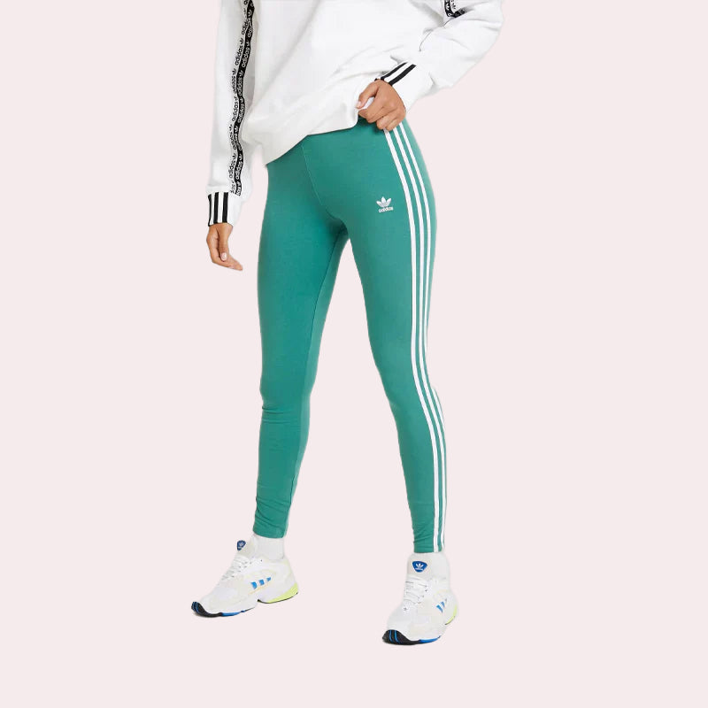 Adidas Originals Adicolor Classics 3-stripes Leggings - Green