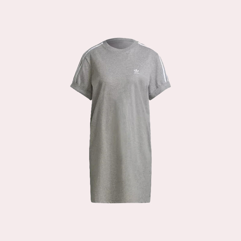 Adidas Originals Adicolor Classics Roll-Up Sleeve Tee Dress