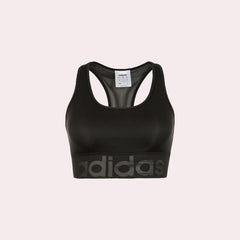 Adidas Originals D2M Logo Sports Black Bra