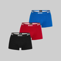 BOSS Men’s Power Cotton Stretch Boxer Briefs – Multi-Pack Comfort Set